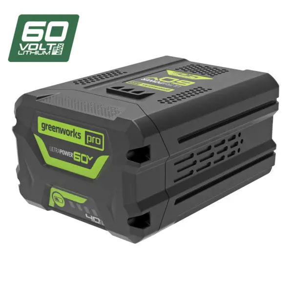Greenworks G60b4 60V Pro 4.0Ah Battery [2935807Au] - Make Gardening More Enjoyable With Highly Efficient Lithium-Ion Batteries 1