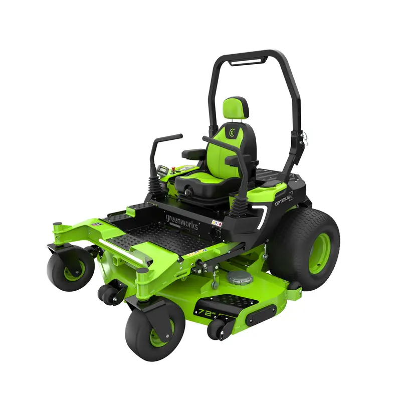 Greenworks Oz972r 82V Optimusz 72'' Ride-On Zero Turn Mower (36Kwh) [7405207Au] - Rear Discharge 1