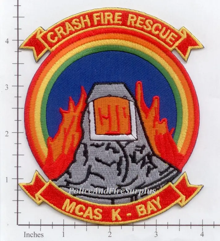 Hawaii - Kaneohe Bay Mcas Crash Fire Rescue Patch 1