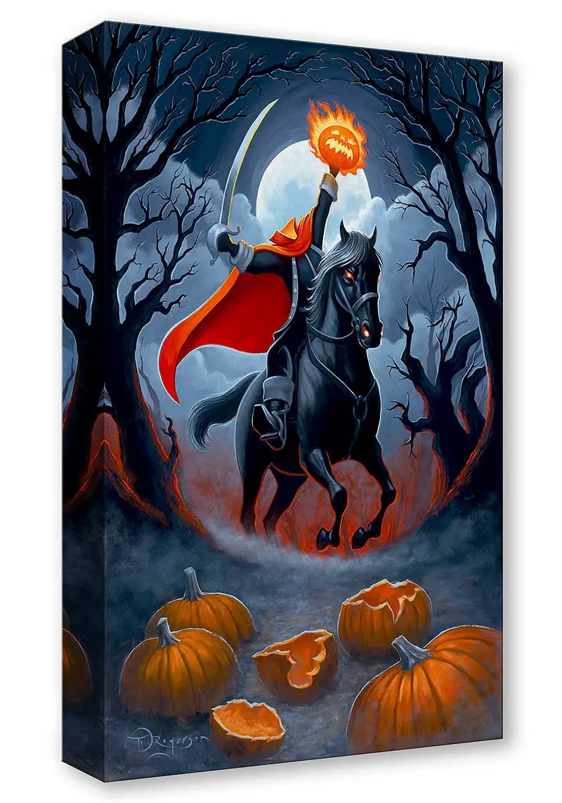 Headless Horseman Rides Tonight - Treasure On Canvas 1