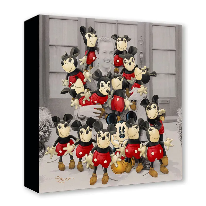 Hidden Mickey - Treasure On Canvas 1
