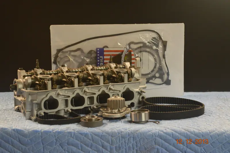 Honda Accord Prelude Cylinder Head Kit With Gasket, Water Pump & Timing Set 2.2L 2200Cc F22a Pt3, Year:90-95 1