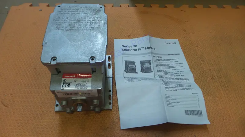 Honeywell M9182a1011 Modutrol Iv Motor Spring Return Actuator Damper 1