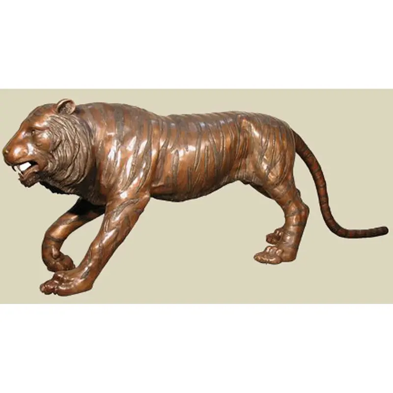 Huge Prowling Tiger Statue 1