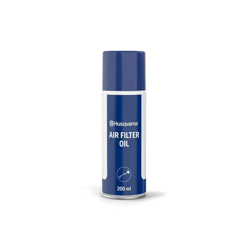 Husqvarna Air Filter Oil Spray 200Ml - Efficient Maintenance Of Air Filters In Petrol Brushcutters And Forestry Clearing Saws. 1