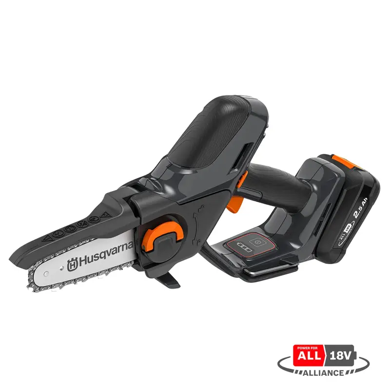 Husqvarna Aspire P5 18V Pruner - Powerful Electric Tree Pruner With Smart Storage. 1