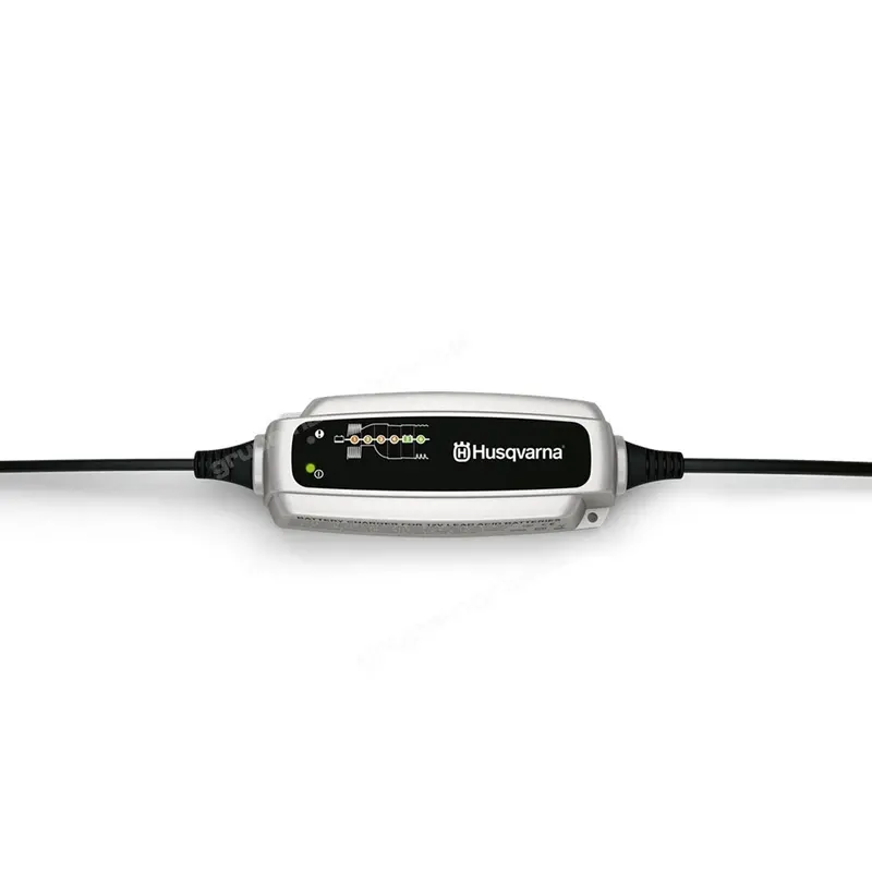Husqvarna Battery Charger Bc 0.8 - For All 12V Lead-Acid Batteries, Charging Up To 100Ah, Short Circuit Proof 1