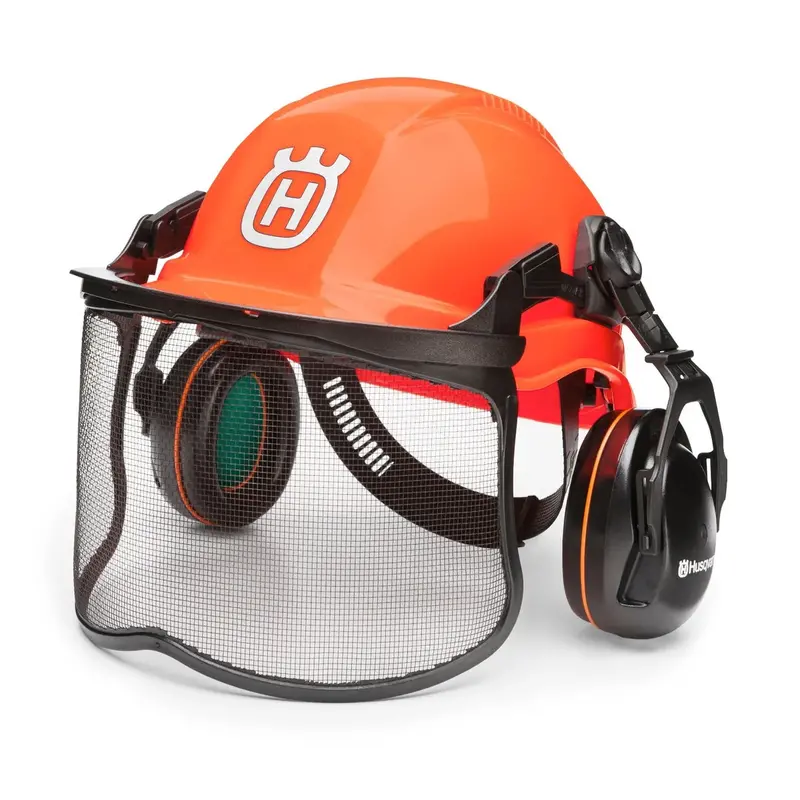 Husqvarna Forest Helmet System - High Quality Safety Gear, Helmet Visor & Earmuffs 1