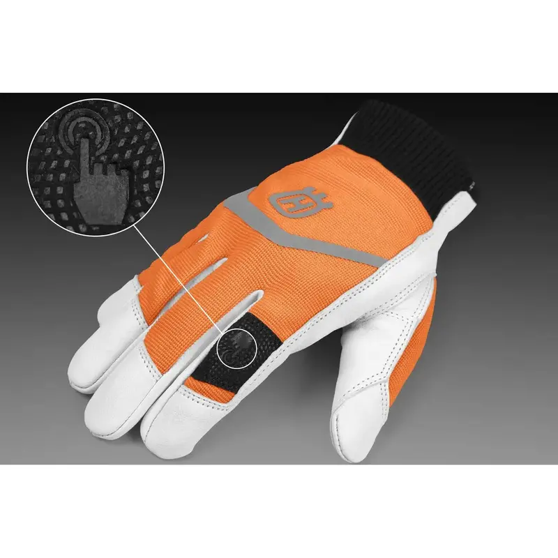 Husqvarna Functional Light Comfort Gloves - Thin Leather Gloves. 2