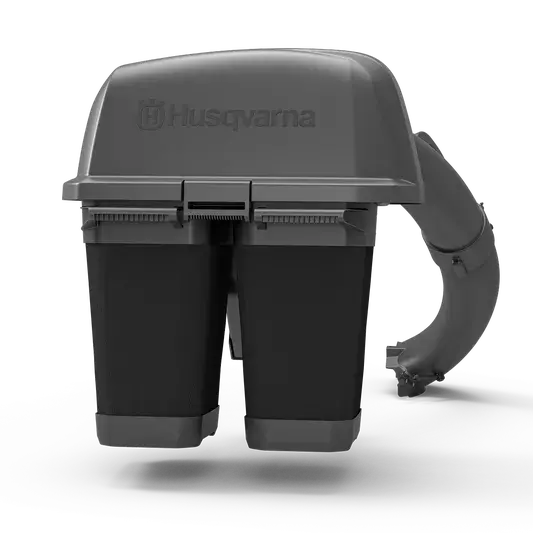 Husqvarna Gc95 38" Collector 2-Bin - Collector Bag For Side Discharge Tractors. 1