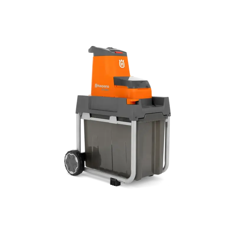 Husqvarna Gs 340Is Shredder - Battery-Powered Shredder For Efficient Debris Disposal And Smart Storage. 1