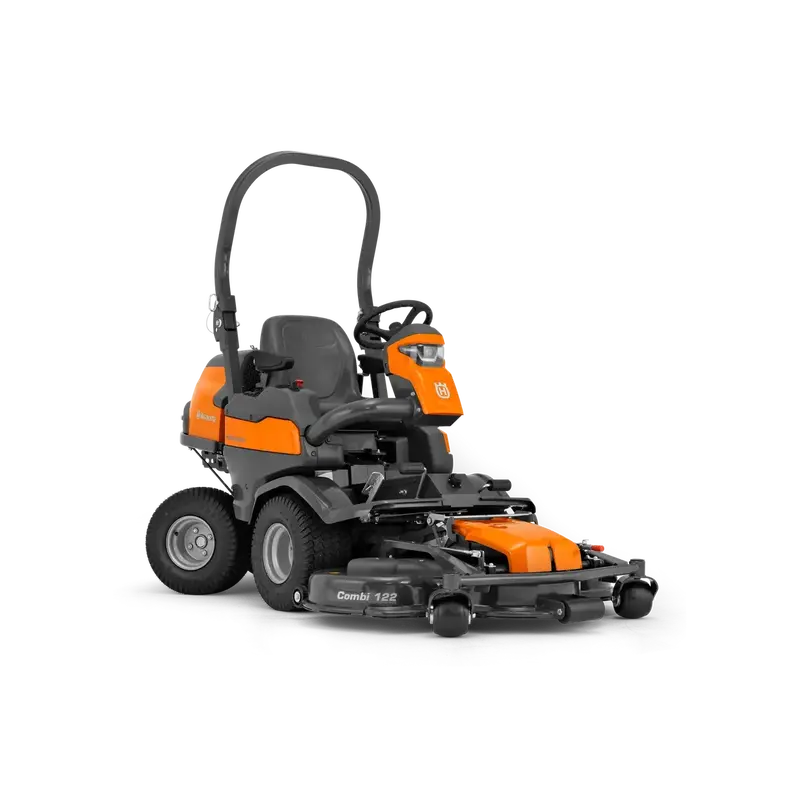 Husqvarna P524x Ride-On Front Mower - Front-Mounted Petrol Ride-On Lawn Mower, Built For Commercial Use. 1