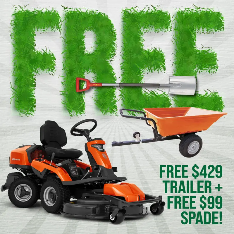 Husqvarna R316tx Rider Mower - Kawasaki 603Cc V-Twin Engine, Cutting Width 103Cm, Bluetooth Connectivity! 1