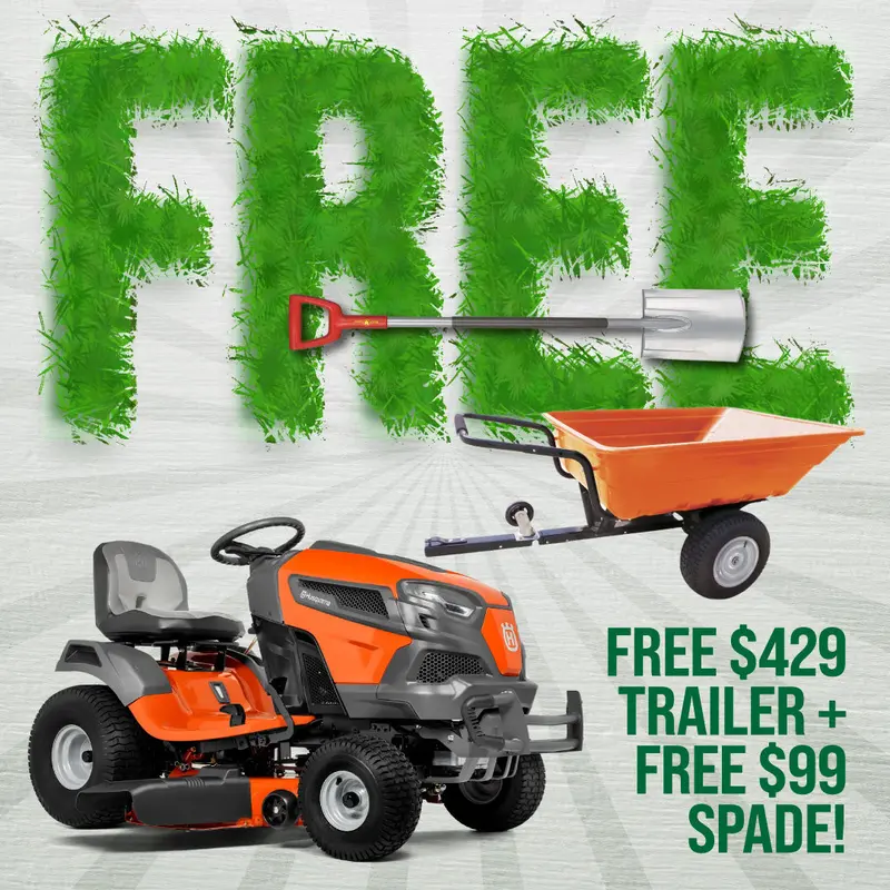 Husqvarna Ts142txd Lawn Tractor - Fully Auto 21.5Hp V-Twin 42"Cut With $1519 In Savings & Free Stuff! 1