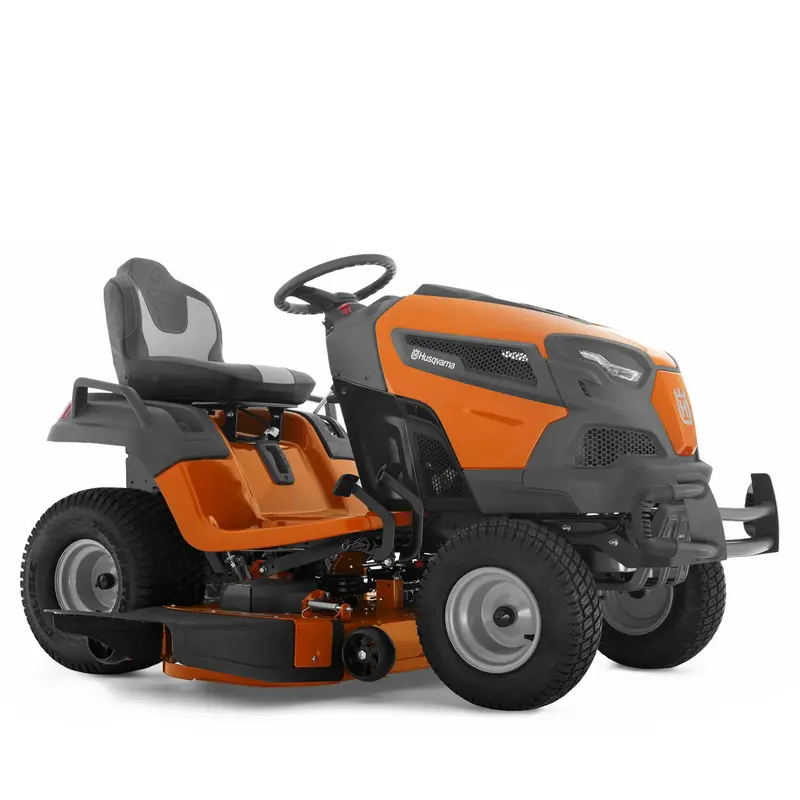 Husqvarna Ts248txd Ride On Mower - 48" Cutting Width, 23Hp Kawasaki Fr Series Engine, Led Lights! 1