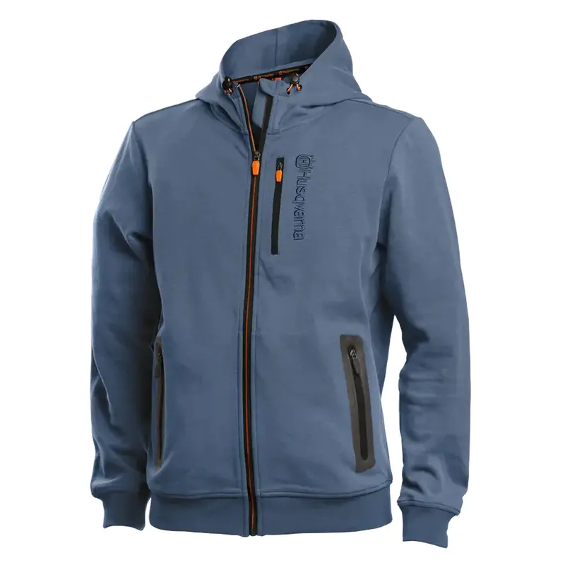 Husqvarna Xplorer Hoodie - Air Blue - Hoodie Designed To Deliver Style That Endures - All Sizes Available! 1