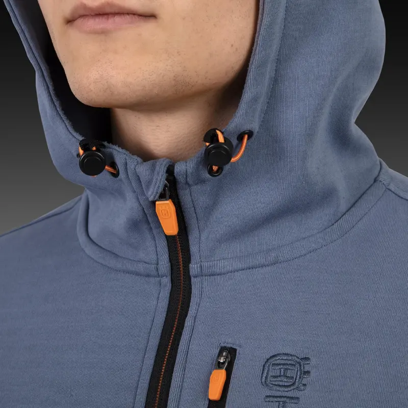 Husqvarna Xplorer Hoodie - Air Blue - Hoodie Designed To Deliver Style That Endures - All Sizes Available! 3