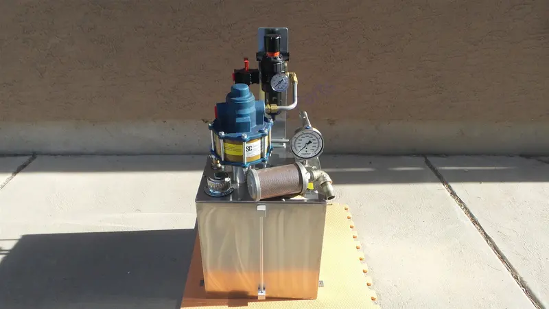 Hydraulic Engineering Corporation 67-500Bs040 Air Driven Power 10 Gal 1