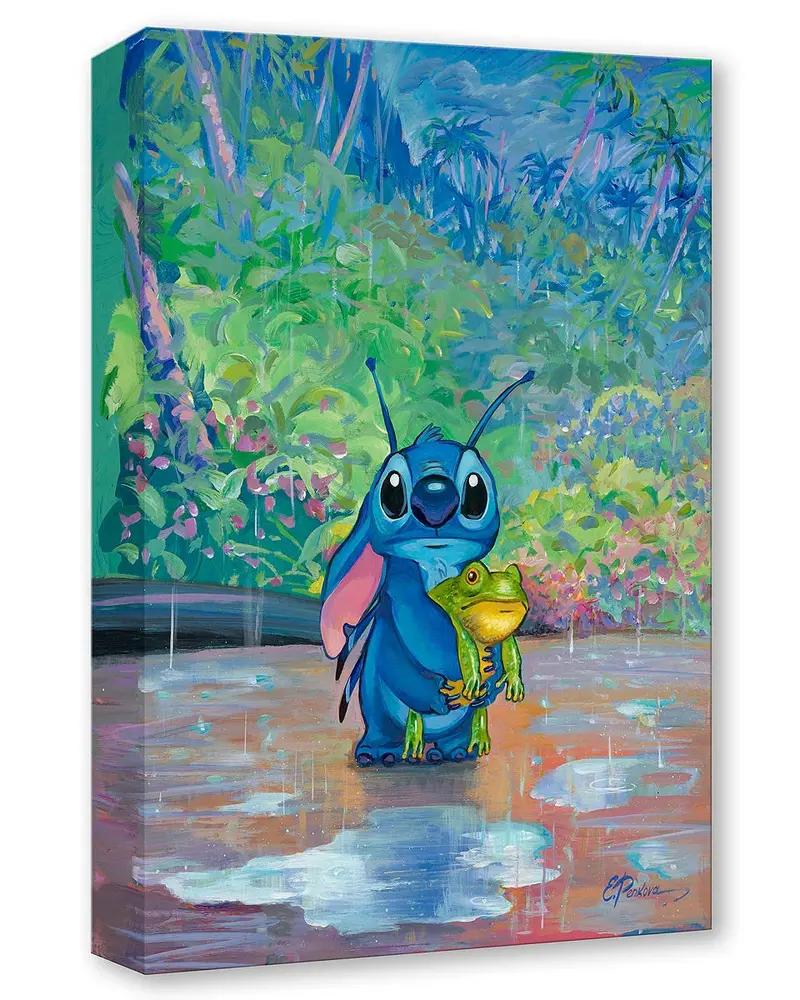 I Love My Frog - Treasure On Canvas 1