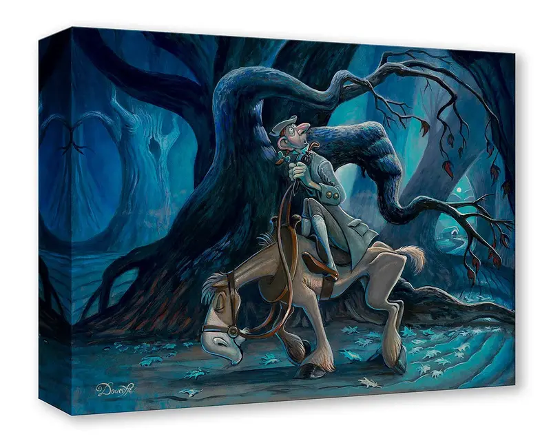 Ichabod Gets Spooked - Treasure On Canvas 1