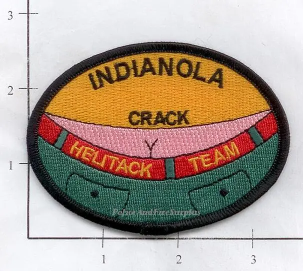 Idaho - Indianaola Crack Helitack Team Fire Dept Patch 1