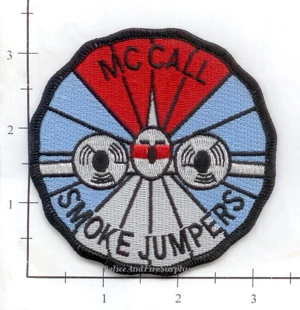 Idaho - Mccall Smoke Jumpers Fire Dept Patch 1