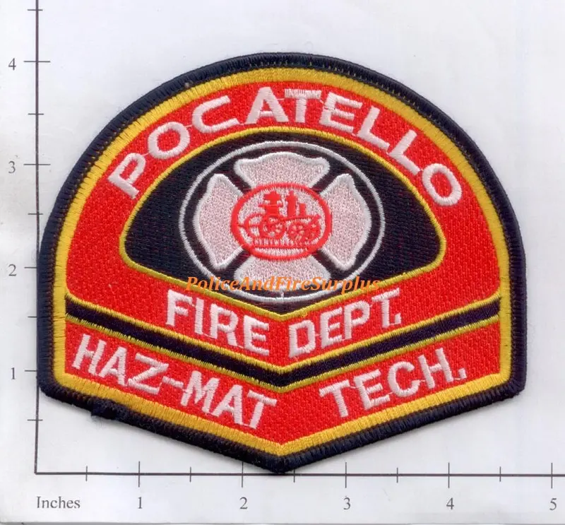 Idaho - Pocatello Fire Dept Haz Mat Technician Patch 1