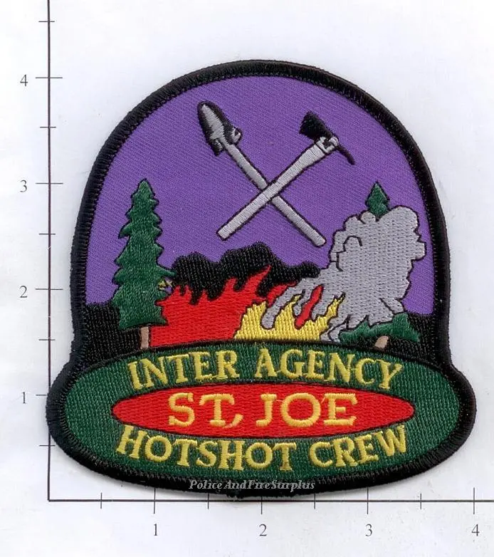 Idaho - St Joe Interagency Hotshot Crew Fire Dept Patch 1
