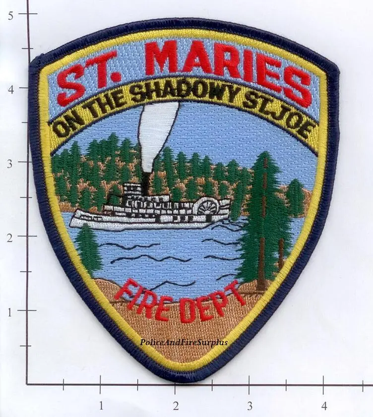 Idaho - St Maries Fire Dept Patch V1 - 5 Inches 1