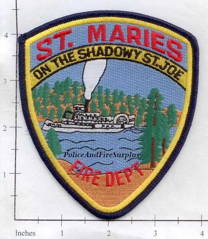 Idaho - St Maries Fire Dept Patch V2 - 4.5 Inches 1