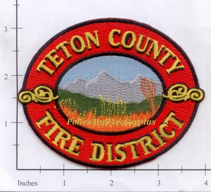 Idaho - Teton Fire District Patch 1