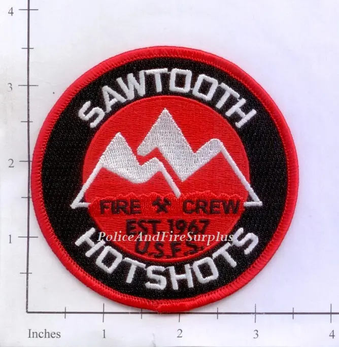 Idaho - Twin Falls Sawtooth Hotshots Fire Dept Patch 1