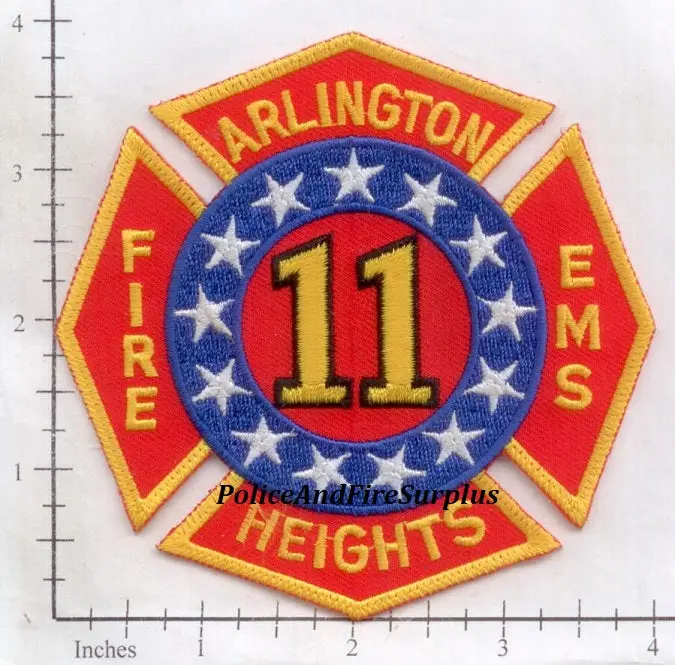 Illinois - Arlington Heights 11 Fire Ems Patch 1