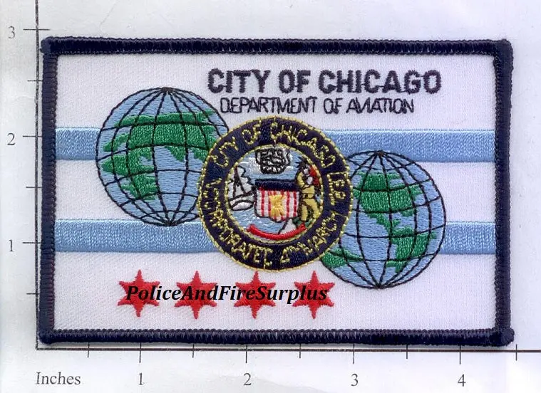 Illinois - Chicago Dept Of Aviation Police Dept Patch 1