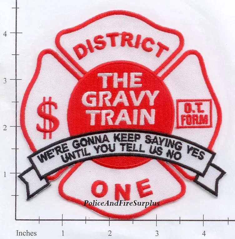 Illinois - Chicago District 1 Fire Dept Patch 1