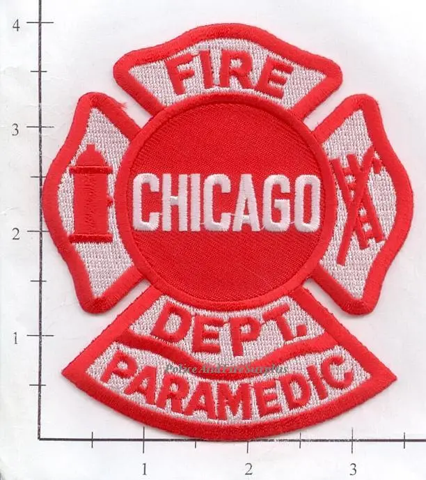 Illinois - Chicago Fire Dept Paramedic Patch V1 1