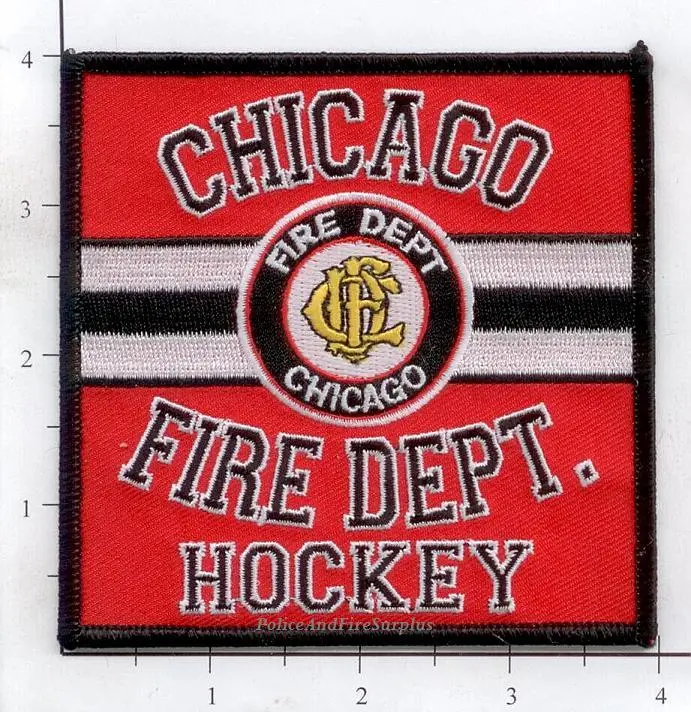 Illinois - Chicago Hockey Fire Dept Patch 1