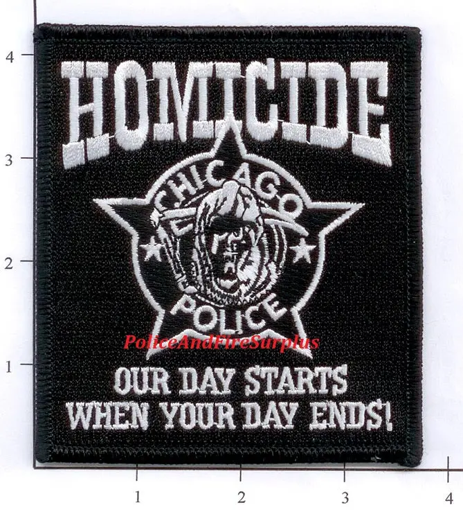 Illinois - Chicago Homicide Unit Police Dept Patch 1