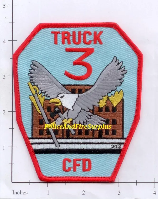 Illinois - Chicago Ladder  3 Fire Dept Patch V2 1