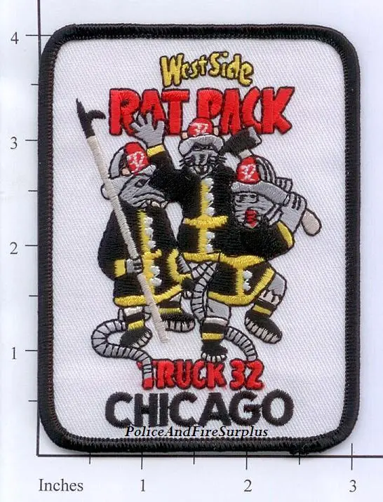 Illinois - Chicago Ladder 32 Fire Dept Patch 1