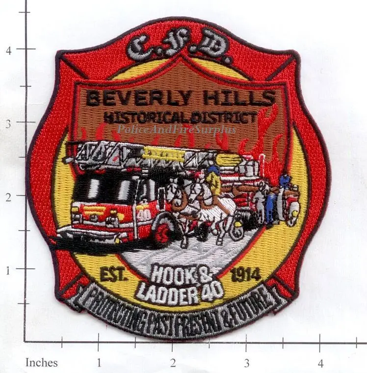 Illinois - Chicago Ladder 40 Fire Dept Patch V1 1