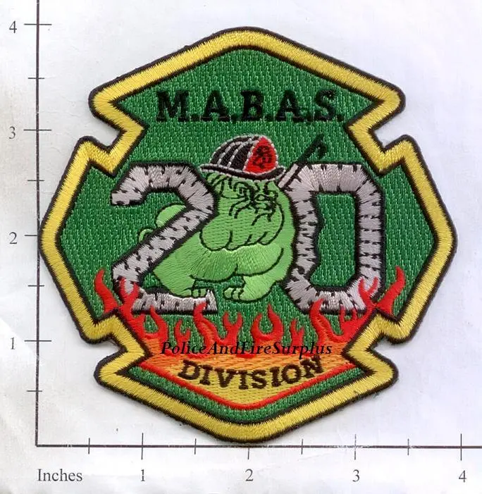 Illinois - Chicago Suburban Mutual Aid Box Alarm System Fire Dept Patch 1