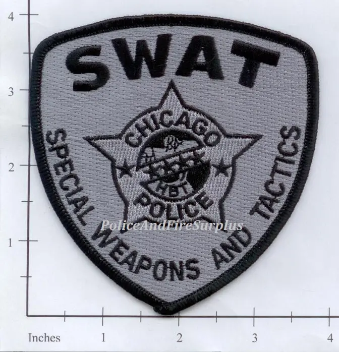 Illinois - Chicago Swat Police Dept Patch 1