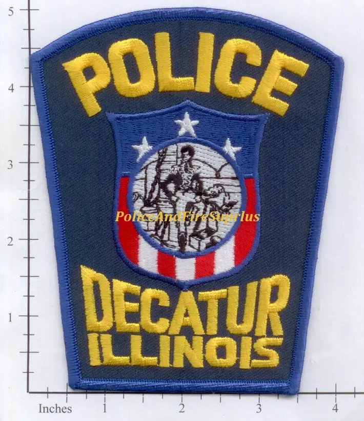 Illinois - Decatur Police Dept Patch V2 1