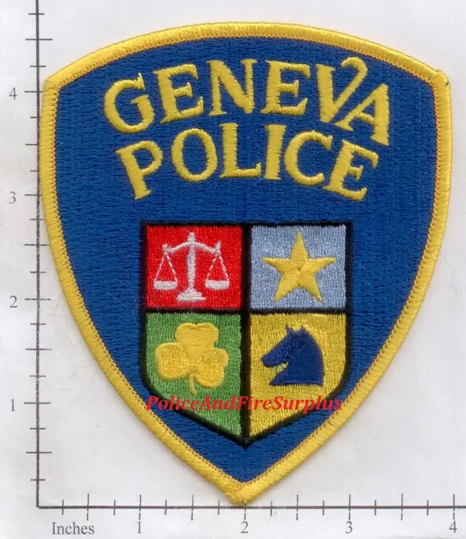 Illinois - Geneva Police Dept Patch 1
