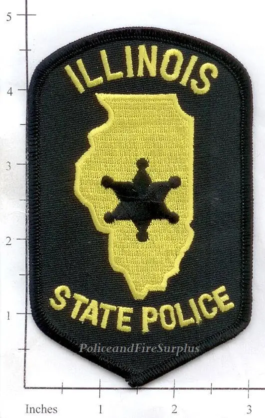 Illinois - Illinois State Police Dept Patch 1