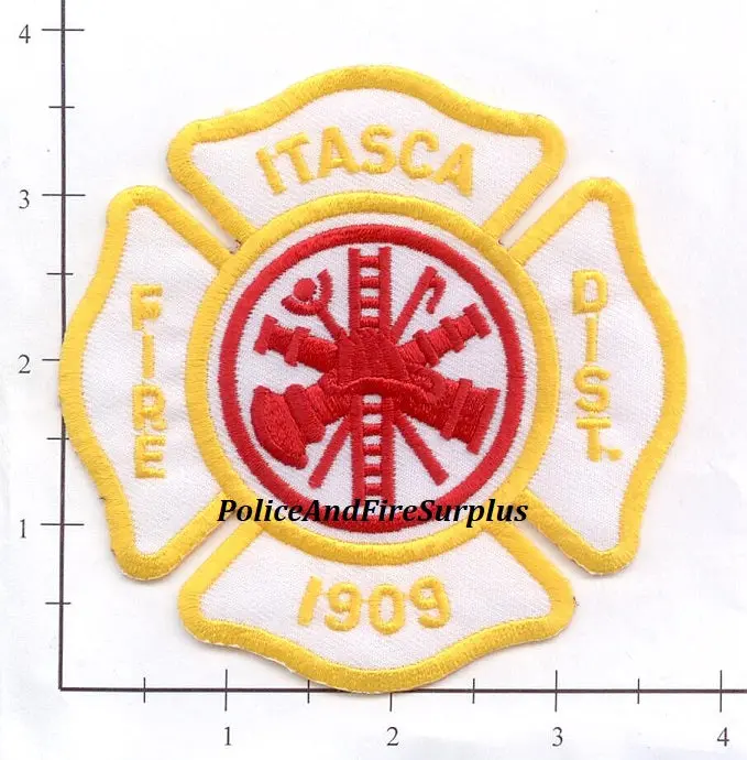 Illinois - Itasca Fire District Fire Dept Patch V1 1