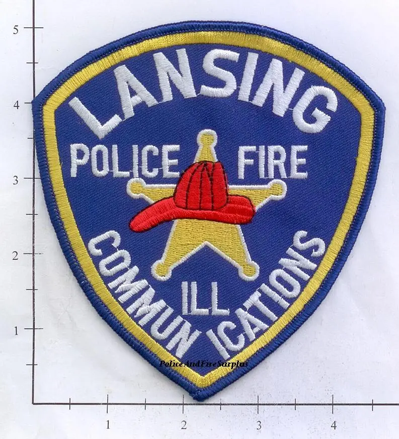 Illinois - Lansing Police Fire Communications Patch 1