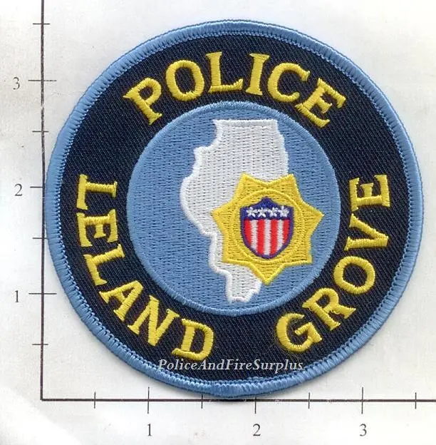 Illinois - Leland Grove Police Dept Patch 1