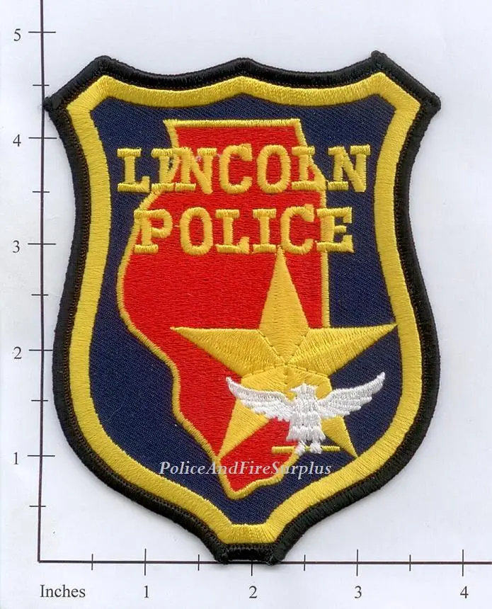 Illinois - Lincoln Police Dept Patch 1